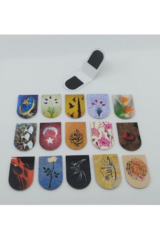 Giftsturkiye Kitap Ayracı Içi Mıknatıslı Ufak Ebat Muhafazakar