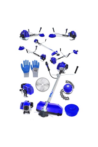 Steiner M-9100 Yan Tipi Benzinli Motorlu Tırpanı Makinesi + Canavar Başlık