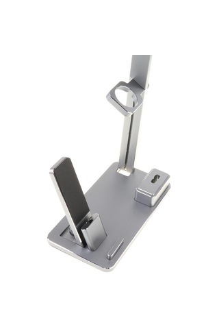 Homyl 6 In 1 Alüminyum Şarj Standı Watch 1/2/3 Için Gri Tarif Edildiği Gibi