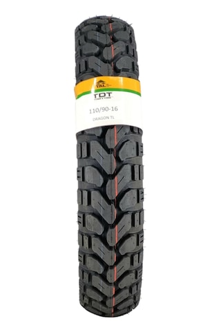110/90-16 Tl Tubeless - Dubleks Motosiklet Lastiği . Jant Çapı:17