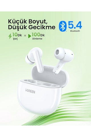 Ugreen Hitune P3 Yapay Zeka Gürültü Engelleyici Kablosuz Kulak İçi Kulaklık
