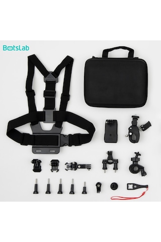 Botslab V9h Aksesuar Seti Göğüs Kayışı - Çanta Klipsi - Bisiklet