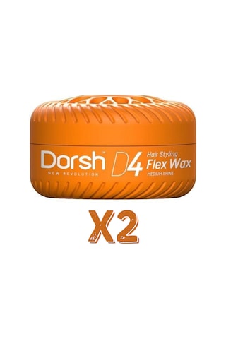 Dorsh Saç Şekillendirici Wax Flex Wax D4 150 Ml 2 Adet