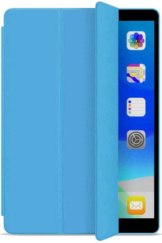 Apple Uyumlu iPad 2 / 3 / 4 Smart Cover Arkası Şeffaf Tablet Kılıfı