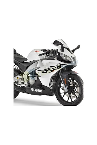 Araba Yan Ayna Motosiklet Alev Oto Sticker Etiket Yapıştırma 2 Ad