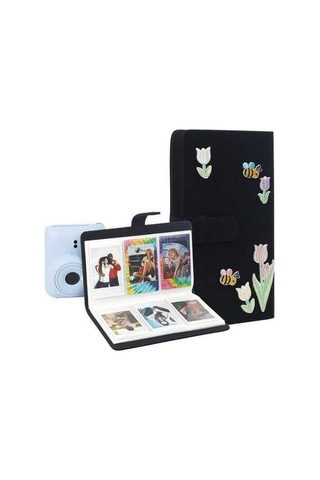 Tongxida 3 İnç 96 Sayfa Keçe Albüm Lale, Fotoğraf Defteri