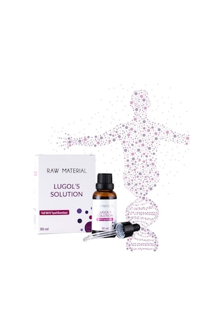 Raw Material Lugol's Solution İyot %2 Damla 30 ML