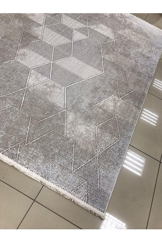 Merinos Halı Ritim 73340 071 Serisi Salon Oturma Yatak Odası Halısı Kahverengi - Bej