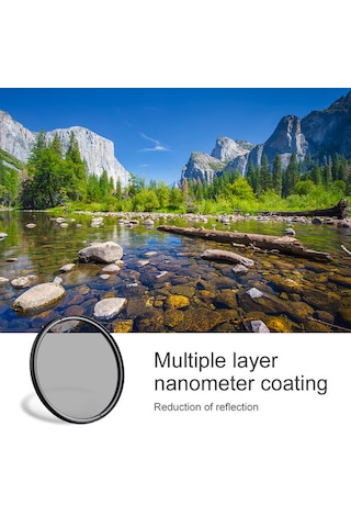 K&f Concept 72 Mm Nano-c Serisi Hmc Cpl Filtre - Slim Seri Dairesel Polarize Filtre