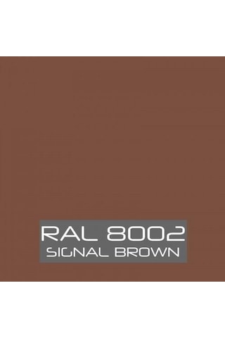 Pamukkale 4200 Epoksi Boya 15 Kg+3 Kg Ral 8002 Açık Kahve