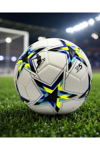 Veraura Lifestyle Çocuk Ve Yetişkin İçin Futbol Topu Güçlü Dış Yüzeyli Spor Topu Standart