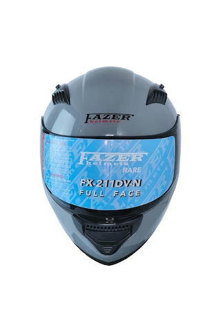 Fazer Ece 22.R06 Double Vizörlü Full Face Motor Kaskı Nardo Gri -