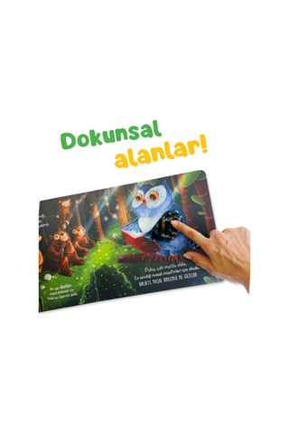 Sincap Ilk Dokun Hisset Oyna Öğren Kitabım - Ormana Dokun
