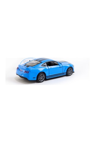 1:36 Ölçekli Die-Cast Mavi Spor Araba