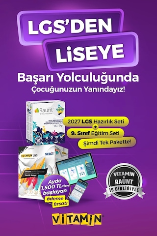LGS 2027 Hazırlık Seti + 9. Sınıf Eğitim Seti