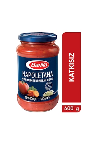 Napoletana Katkısız Makarna Sosu 400 Gr