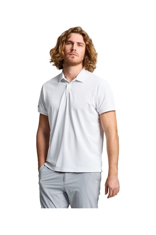 Slam Slam Tech Pique Polo Ss Erkek Beyaz Tişört W02 Beyaz