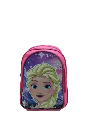 Newfull Kız Elsa Okul Ve Beslenme Çantası-ekonomik Pembe