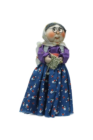 E38 El İşçiliği Nine Dekor Bebek 32 Cm - 6236