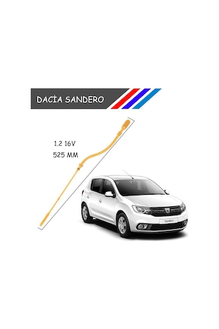 OTOZET Dacia Sandero 1.2 16V Motor Yağ Çubuğu Ölçüm Çubuğu