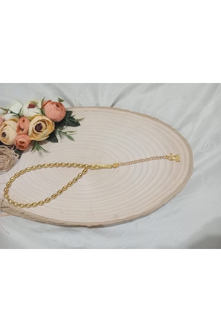 Golden Takış Şık Kaplama Parlak Tesbih Altın