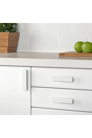Ikea Hackås 2'li Mobilya Kulpu 100 Mm Beyaz