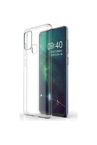 One Plus Nord N100 Kılıf Zore Şeffaf Ince Ve Esnek Süper Silikon Renksiz
