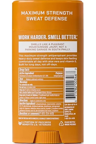 Duke Cannon Sawtooth Antiperspirant Stick Deodorant 85gr
