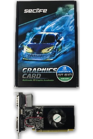 Seclife NVIDIA Geforce GT610 2 GB DDR3 64 Bit Ekran Kartı