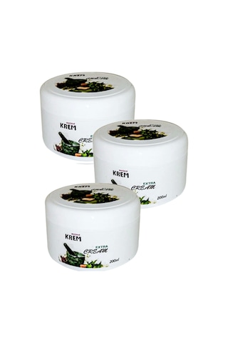 Krem Etkili Rahatlatıcı Bakım Kremi 200 Ml X 3 Adet