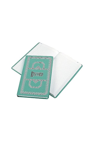 Boorum & Pease 66-500-r Kayıt Defteri, Yeşil, 500 Sayfa, 30.8 X 19.4 Cm