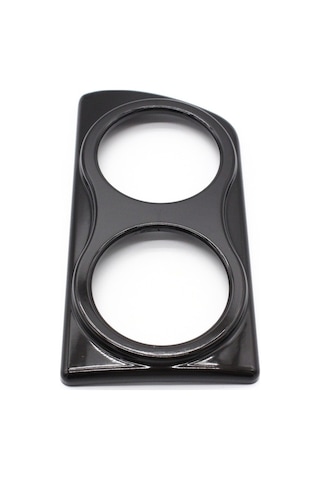 Besthome1 Vauxhall Astra H Mk5 İçin Siyah Plastik Çift Gösterge Paneli, Hafif, Dayanıklı Ve Uygun Fiyatlı