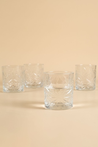 Rakle Lumiere 4'lü Su Bardağı Seti 350 Cc