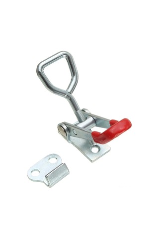 Yaleker 2 Adet Çelik Kapaklı Hızlı Kilitleme Kancası, Ayarlandırabilir Kutular/çekmeceler İçin 100kg Dayanımlı 4001