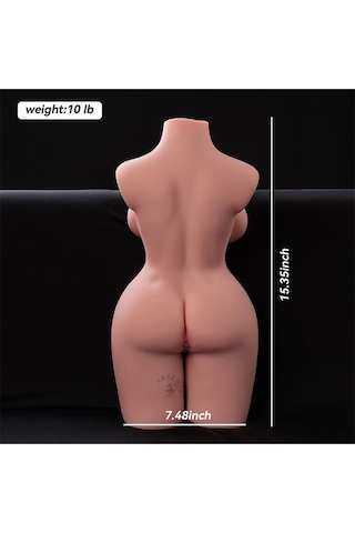 Erotixshop Ultra Gerçekçi Mega Boy Realistik Boyutlarda 2 İn 1 Anal Vajinal Mastürbatör
