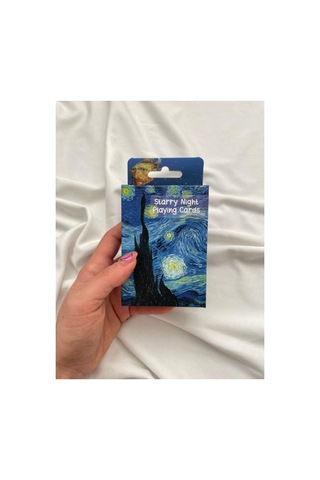 Van Gogh Yıldızlı Gece İskambil Poker Kartı