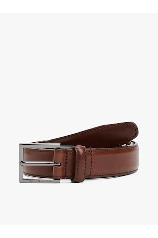 Tommy Hilfiger Hudson Leather 3.0, Gb6 Kahverengi Erkek Kemer