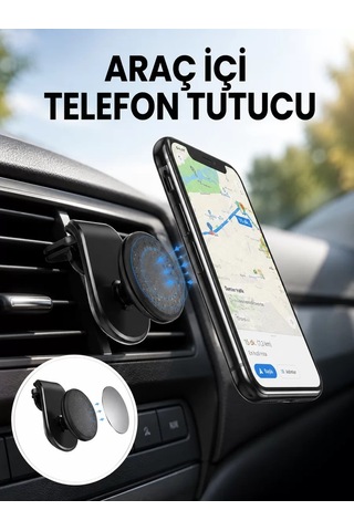 Güçlü Mıknatıslı Araç İçi Telefon Tutucu Evrensel Uyum Yeni Nes Çok Renkli