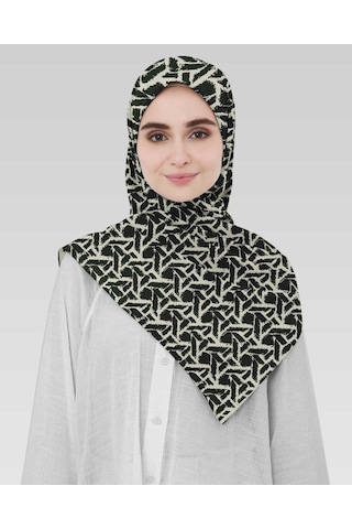 İpekal Soft Pamuk Eşarp-90 X 90 -06100 Yeşil