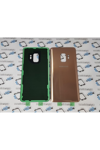 Samsung Uyumlu Galaxy S9 Arka Pil Batarya Kapağı (Cam) (263123231)