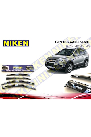 Chevrolet Captiva Kromlu Cam Rüzgarlığı Niken 2009 Sonrası