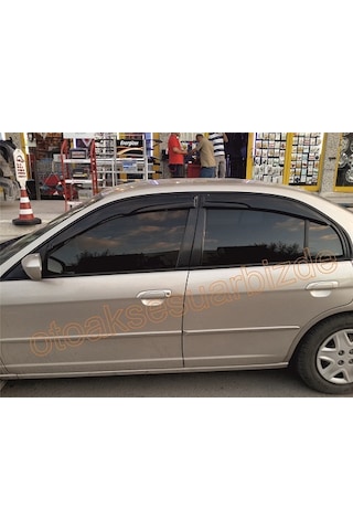 Honda Civic Mügen Cam Rüzgarlığı 2001-2006 Arası 4 Lü Ithal N11.35219
