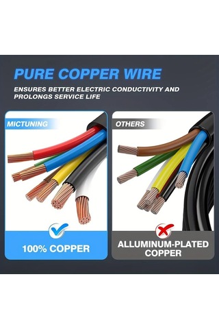 Honeybeeshop Clelo Agir Hizmet Tipi 7 Yollu Standart Karavan Romork Kablosu 243 84 Cm Pvc T Seklinde Konnektor Mavi Fisler