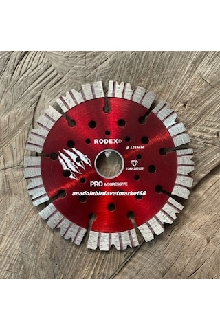 Rdx Pro 125mm Elmas Disk Kanal Açma Makina Bıçağı Beton Seramik Taş