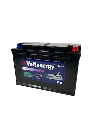 Volt Energy 12 V 100 Amper Deep Cycle Marin Jel Nanocarbon Akü