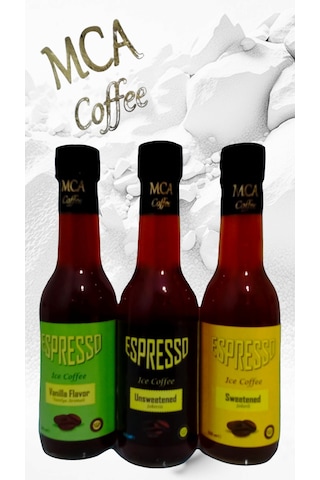 Mca Coffee Espresso Soğuk Kahve Vanilya 24 x 250 ML