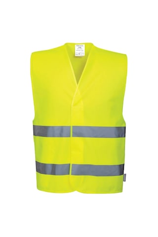 Portwest Fosforlu İkaz Yeleği 140 Gram - Reflektörlü Güvenlik Yeleği