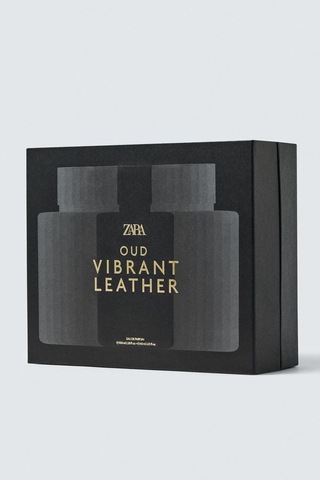 Zara Oud Vıbrant Leather Set Edp 100 Ml 3.4 Fl.oz + 60 Ml 2.03 O.z Çiçek - Odunsu