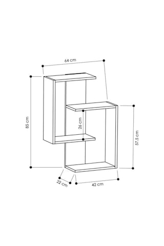 Rafkestir Zen Duvar Raf Seti