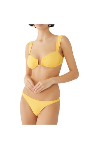 Away That Day Cannes Bağlamalı Bikini Üstü Sarı
